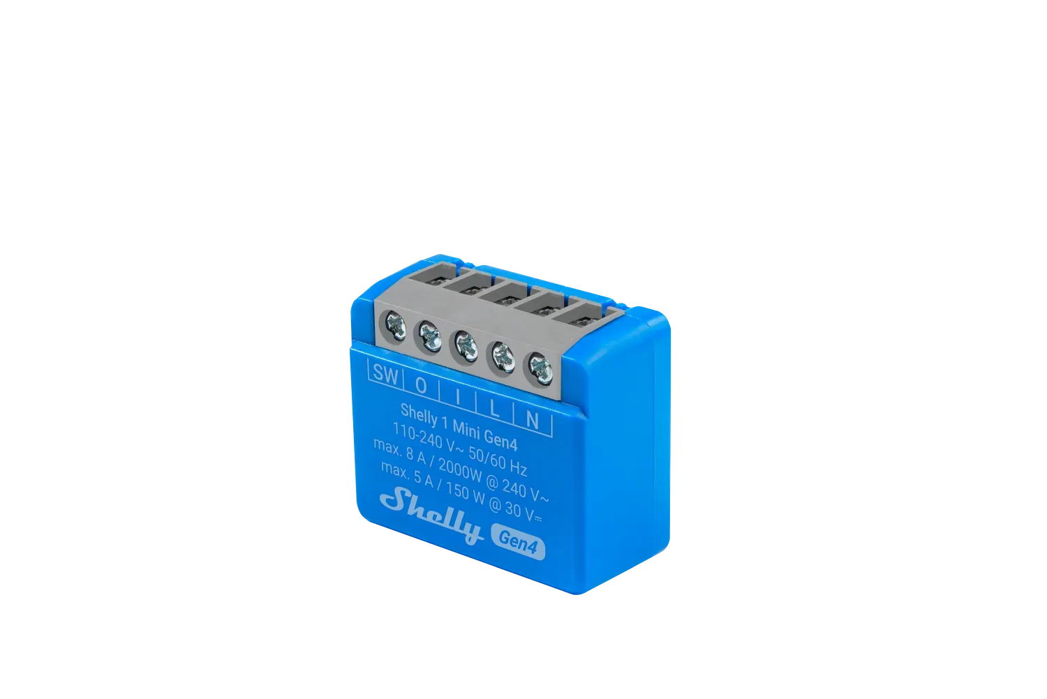 Shelly · Unterputz · "1 Mini Gen4" · Relais · max 8A · 1 Kanal · WLAN · Matter · Zigbee · Bluetooth – Bild 6