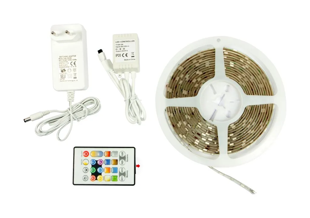 Synergy 21 LED Flex Strip 5050 - 30 RGB-W DC12V KOMPLETT Set V2 – Bild 4