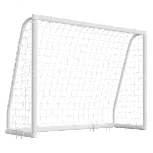 VEVOR Fußballtor 244 x 182 cm Tragbares PVC Outdoor-Soccertor mit PE-Netz, für Gärten, Parks und Schulen, Wetterfest, mit Bodenankern, Zielscheibe, 600D-Oxford-Tasche und Stabilität bei über 110 km/h – Bild 9