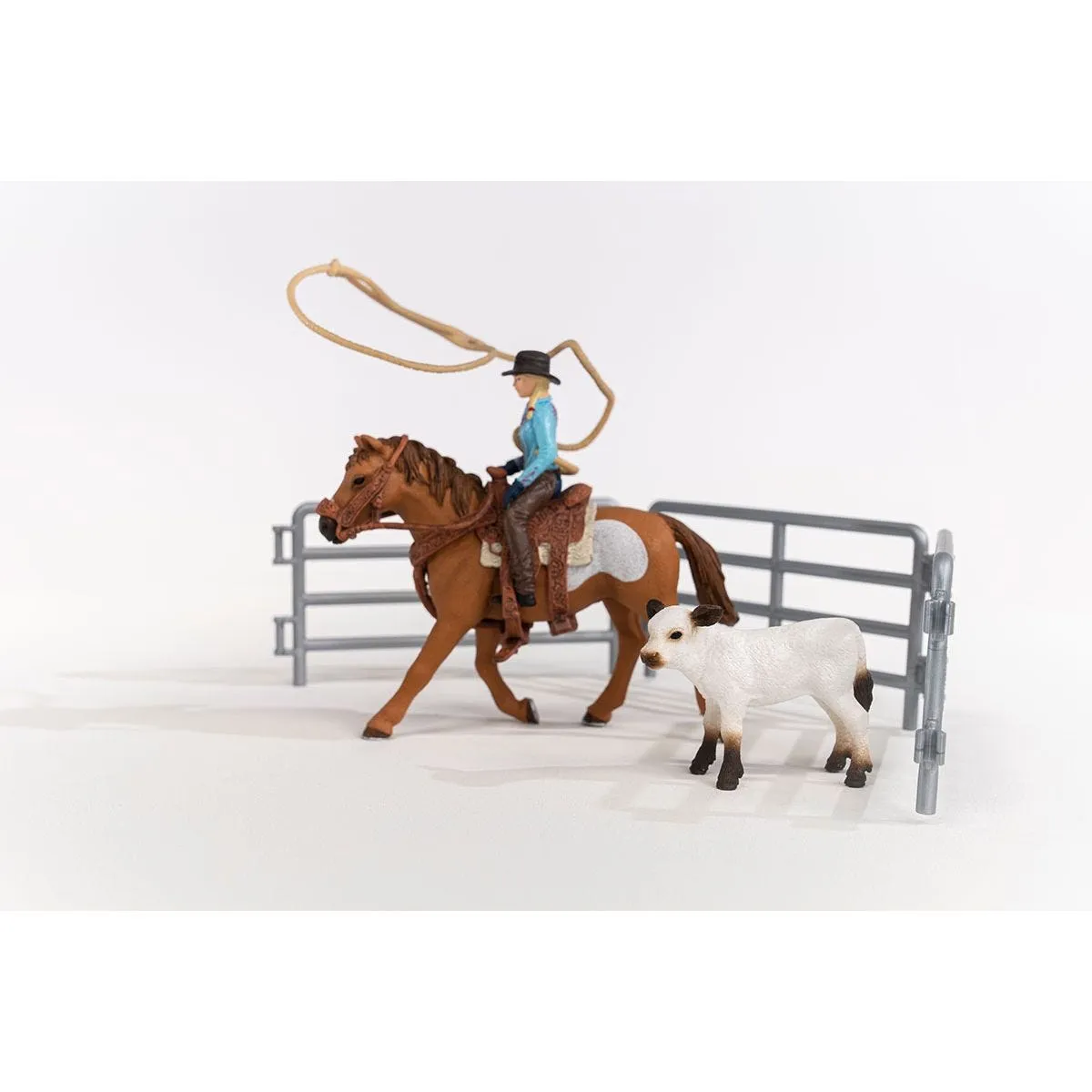 schleich Cowgirl Team Roping Fun – Bild 7
