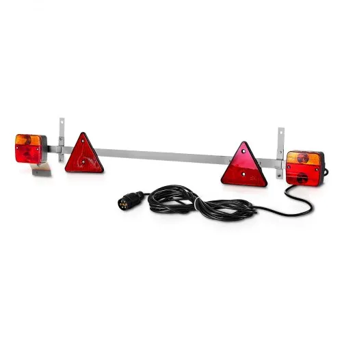 VEVOR Anhängerlichter Anhängerleuchten mit Modi (Bremslicht/Blinklicht/Rücklicht/Kennzeichenleuchte), wasser- und staubdichtes Anhängerbeleuchtungsset mit Kabelbaum für Boot, Wohnmobil VEVOR Anhängerlichter Anhängerleuchten mit Modi (Bremslicht/Blinklicht/Rücklicht/Kennzeichenleuchte), wasser- und staubdichtes Anhängerbeleuchtungsset mit Kabelbaum für Boot, Wohnmobil