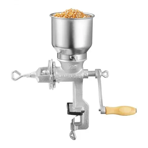 VEVOR Getreidemühle Manuell aus Gusseisen, Handkurbel Kornmühle mit Hohem Trichter & Stabiler Tischklemme, Malzmühle Kaffeemühle Gewürzmühle für Kaffeebohnen Gewürze Weizen Mais Nüsse, Küchenhelfer – Bild 10