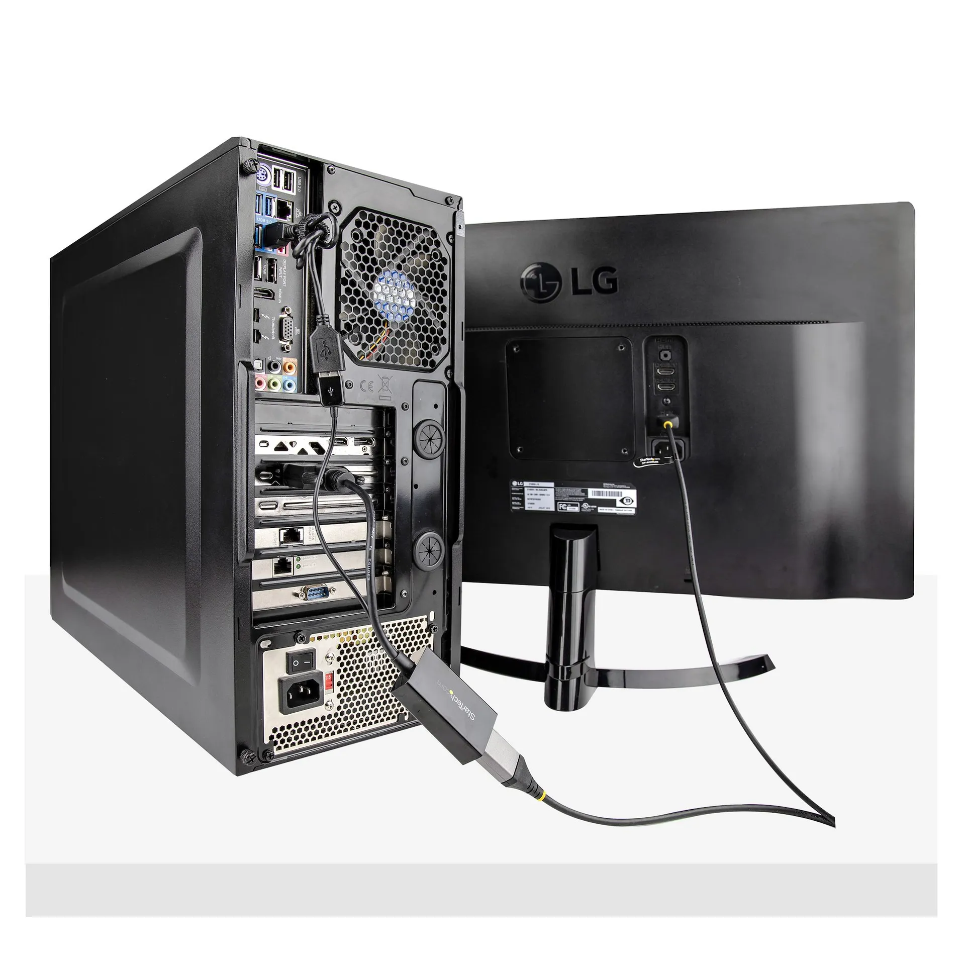 StarTech.com DVI auf DisplayPort Adapter mit USB Power - 1920 x 1200 – Bild 7