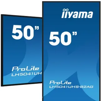 iiyama LH5041UHS-B2AG Signage-Display Digital Signage Flachbildschirm 127 cm (50″) LCD 500 cd/m² 4K Ultra HD Schwarz 24/7 iiyama LH5041UHS-B2AG Signage-Display Digital Signage Flachbildschirm 127 cm (50″) LCD 500 cd/m² 4K Ultra HD Schwarz 24/7
