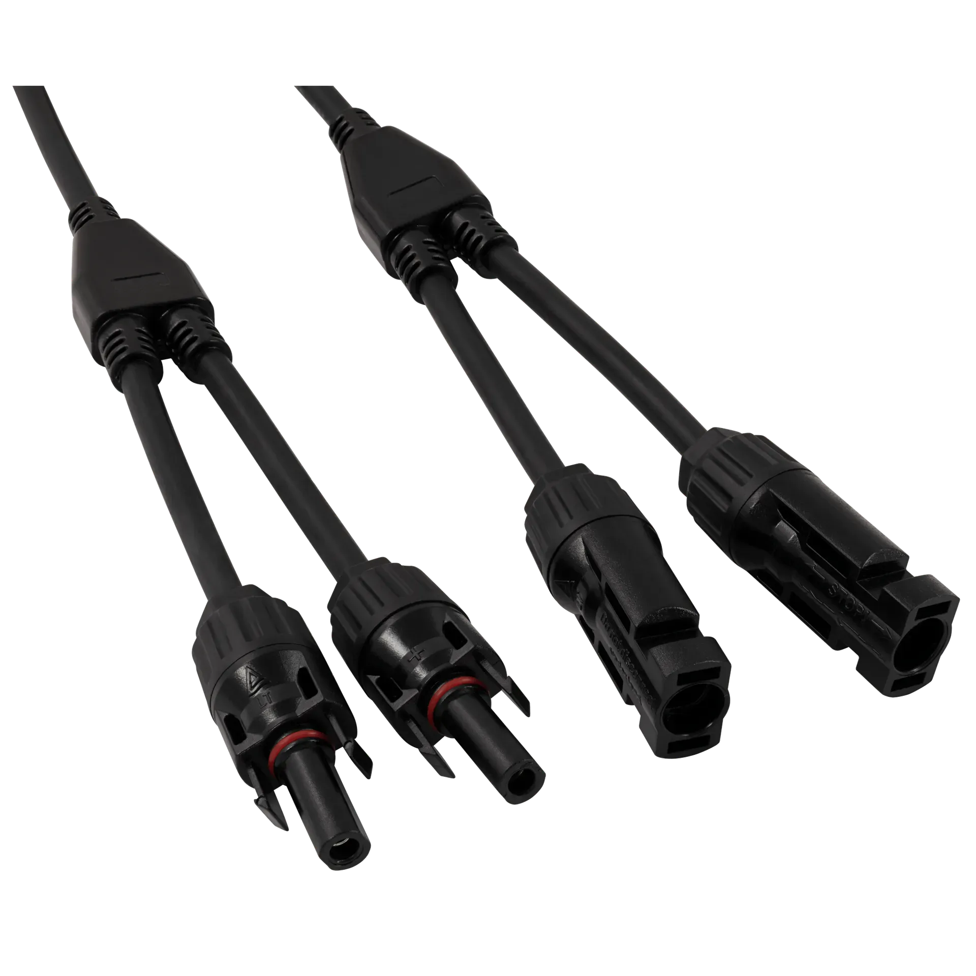 Y-Stecker-Adapterkabel McShine, für Solarkabel, IP67, 2er-Set – Bild 3