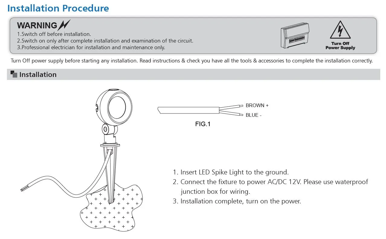 Synergy 21 LED Garten spot SPIKE 6W warmweiß – Bild 5