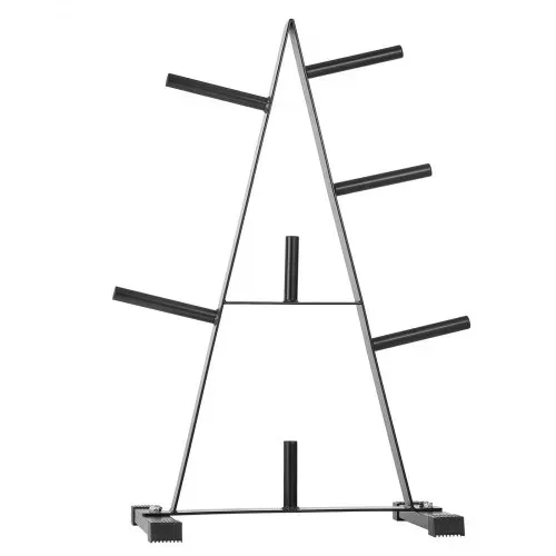 VEVOR Hantelscheibenständer A-Rahmen-Hantelscheibenbaum für 1-Zoll-Hantelscheiben, Hantelscheibenbaum, 227 kg Tragkraft, Gewichtsaufbewahrungshalter, Langhantelständer-Aufbewahrungsständer – Bild 9
