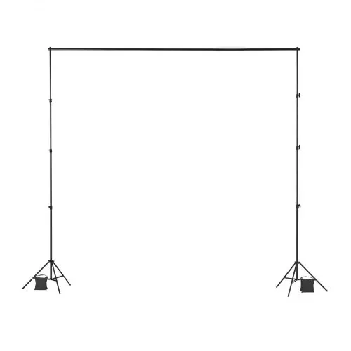 VEVOR Hintergrundständer verstellbares Fotohintergrundständer (Hintergrundtuch: 300 x 300 cm), tragbarer Hintergrundständer mit 2 Stativen, Bildschirmständer für Produktfotografie Studiofotografie – Bild 9