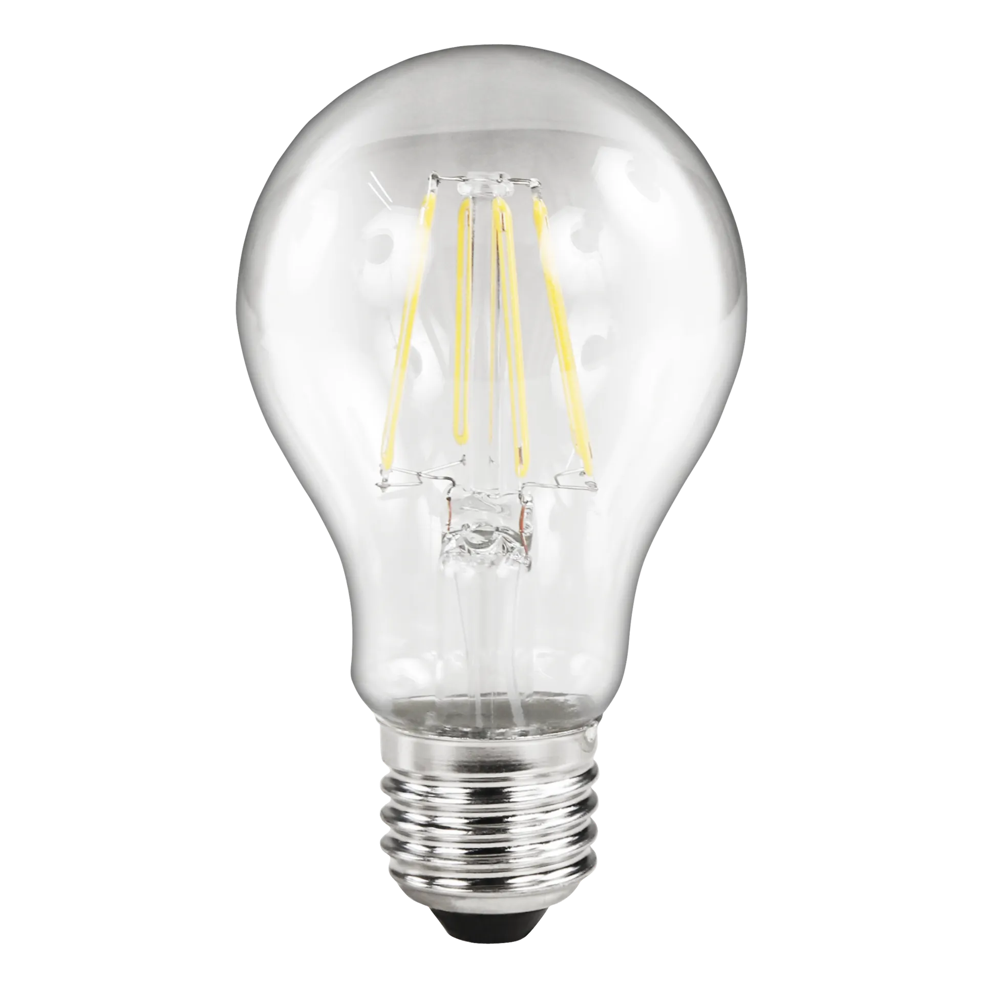 LED Filament Glühlampe McShine “Filed“, E27, 4W, 490lm, warmweiß, klar LED Filament Glühlampe McShine “Filed“, E27, 4W, 490lm, warmweiß, klar