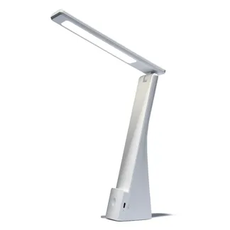 LED-Schreibtischleuchte EINLICHT “Tafel“ 5W, dimmbar, USB-C, Akku, schwenkbar LED-Schreibtischleuchte EINLICHT “Tafel“ 5W, dimmbar, USB-C, Akku, schwenkbar