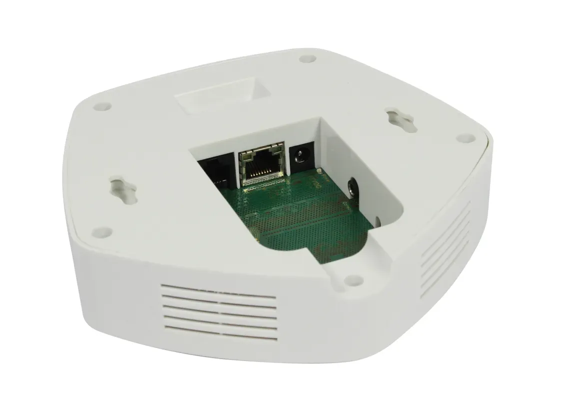 ALLNET CO2 Raumluftampel mit RGBW-LED´s / 1x MSR Sensorport / LAN (PoE) & WIFI (Netzteil) – Bild 2