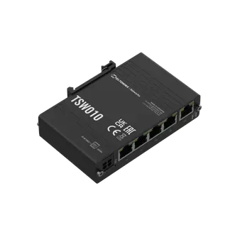 Teltonika · Switch · TSW010 · 5 Port 10/100 Industrial unmanaged Switch Teltonika · Switch · TSW010 · 5 Port 10/100 Industrial unmanaged Switch