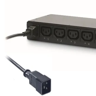 APC Rack PDU, mit Schaltfunktion, 1 HE, 16 A, 208/230 V, (8)C13 APC Rack PDU, mit Schaltfunktion, 1 HE, 16 A, 208/230 V, (8)C13