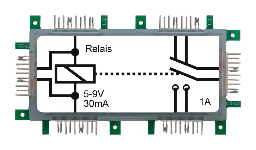 ALLNET Brick’R’knowledge Relais 5-9V 30mA 2×1 ALLNET Brick’R’knowledge Relais 5-9V 30mA 2×1