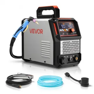 VEVOR Plasmaschneider, 50 A berührungslose Pilotlichtbogen-Plasmaschneidgerät, Digitalanzeige IGBT-Wechselrichter mit 2T/4T-Funktion & einstellbarer PA/PT-Zeit für Heimreparaturen, Werkstätten VEVOR Plasmaschneider, 50 A berührungslose Pilotlichtbogen-Plasmaschneidgerät, Digitalanzeige IGBT-Wechselrichter mit 2T/4T-Funktion & einstellbarer PA/PT-Zeit für Heimreparaturen, Werkstätten