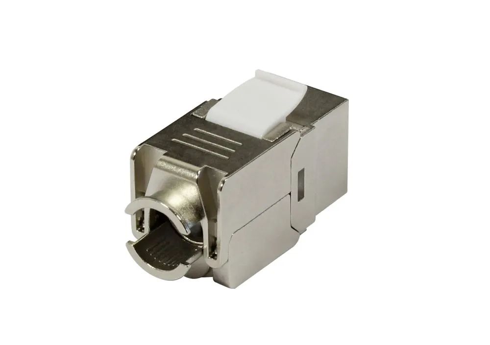 Keystone, Modul, TP-Buchse(RJ45), CAT6A, 500MHz, Slim-line/Komponent getestet, Synergy 21, – Bild 2