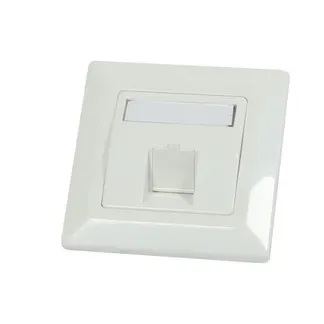Keystone, Modulträger, UP Dosen für 1xTP-Modul, Reinweiss, Eckiger Aussenrahmen, Synergy 21, Keystone, Modulträger, UP Dosen für 1xTP-Modul, Reinweiss, Eckiger Aussenrahmen, Synergy 21,