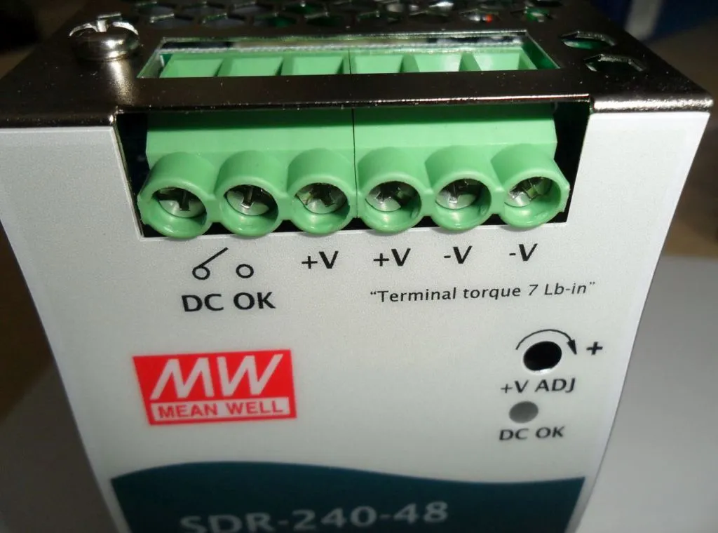 MEAN WELL - 24V 240W Hutschiene – Bild 4