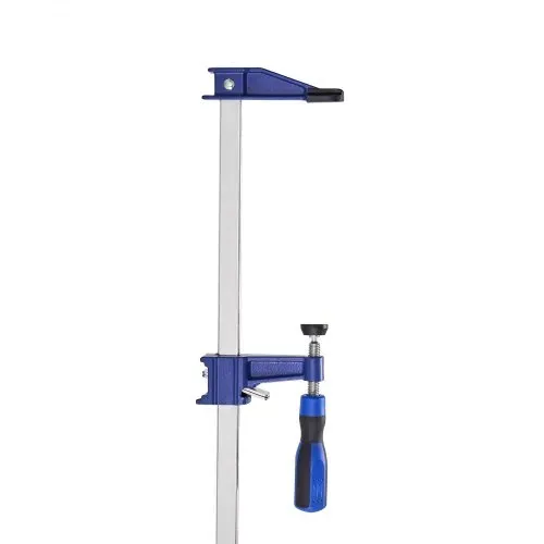 VEVOR Stangenklemmen Holzbearbeitung 2 Stk. 914 mm Öffnung, feststellbare F-Klemme mit 272 kg Belastungsgrenze, 63,5 mm Tiefe, Gusseisen & Kohlenstoffstahl, einfach zu bedienen, Metallbearbeitung – Bild 9