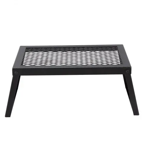 VEVOR BBQ Gills Holzkohlegrill Klappgrill 458 x 305 x 205 mm, Tischgrill Tragbarer Reisegrill 6 kg Belastbar, Outdoor Faltbar Picknickgrill Campinggrill Schwarz 300 ℃, für Terrasse, Camping, Party – Bild 9