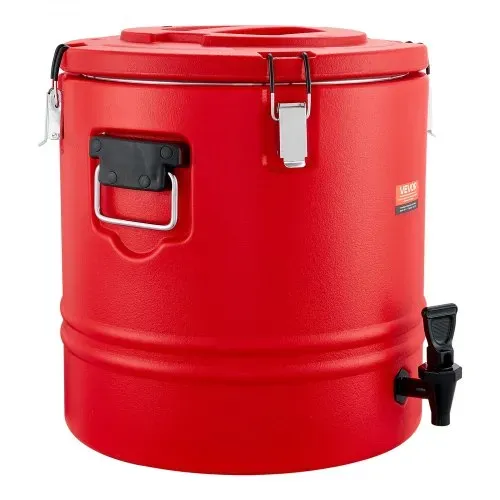VEVOR isolierter Getränkespender 30 L Thermo-Getränkespender für Heiß- und Kaltgetränke mit Zapfhahn, lebensmittelechter Kühlkrug mit Innenseite aus 304er-Edelstahl, für Tee Kaffee Restaurant – Bild 9