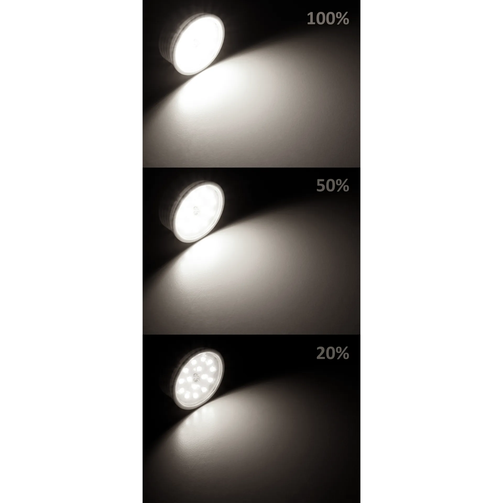 LED-Modul McShine, 7W, 470Lumen, 230V, 50x23mm, neutralweiß, 4000K, step-dimmbar – Bild 2