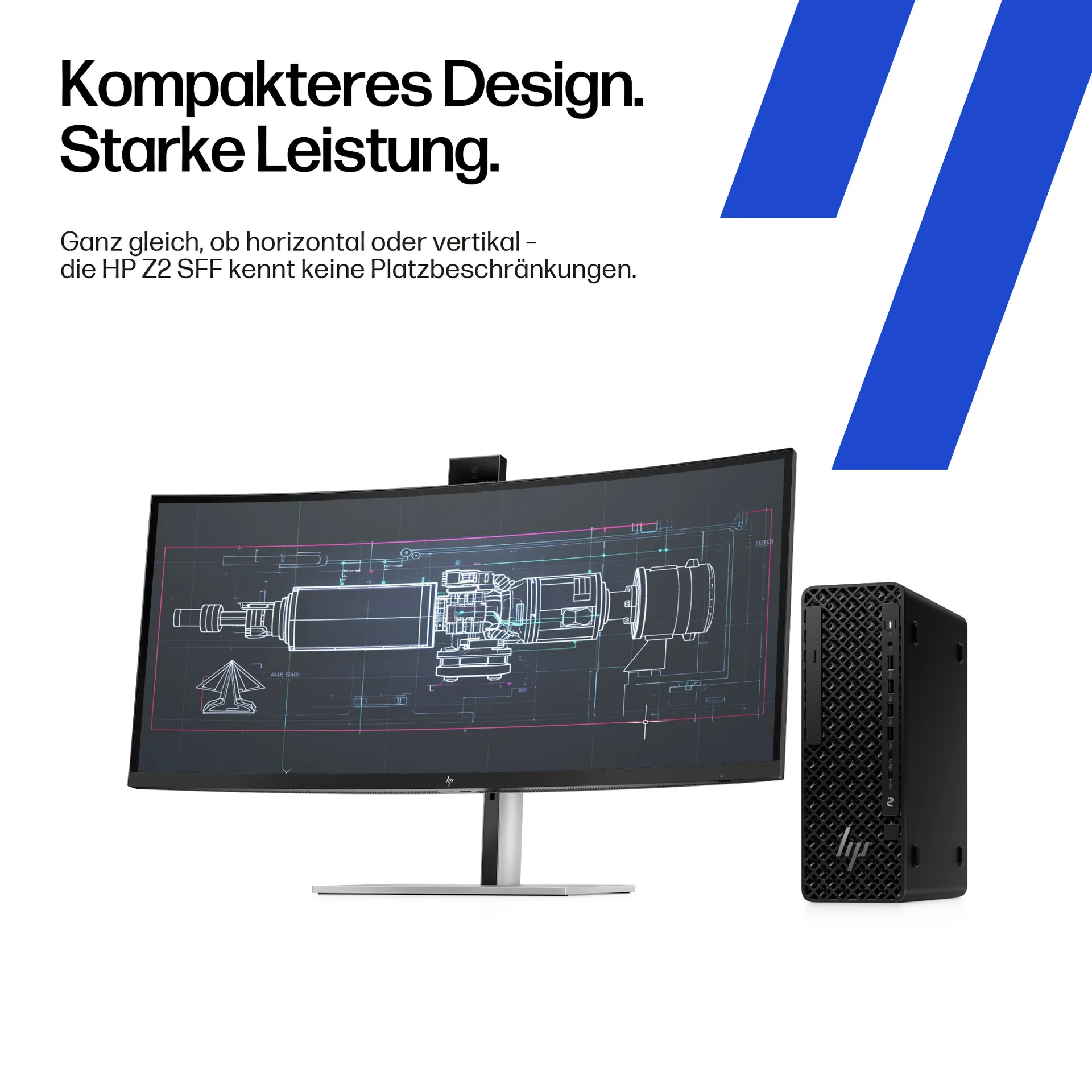 HP Z2 SFF G1i Intel Core Ultra 7 265K 32 GB DDR5-SDRAM 1 TB SSD NVIDIA RTX A400 Windows 11 Pro Arbeitsstation AI Workstation, AI PC Schwarz – Bild 7