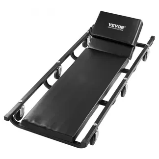 VEVOR Montagerollbrett Werkstatt-Liegewagen, 1016 mm, 136 kg Tragkraft Rollbrett für Mechaniker, für Kraftfahrzeuge mit 6 Lenkrollen, verstellbarer, gepolsterter Kopfstütze, Werkstattliege Garagen VEVOR Montagerollbrett Werkstatt-Liegewagen, 1016 mm, 136 kg Tragkraft Rollbrett für Mechaniker, für Kraftfahrzeuge mit 6 Lenkrollen, verstellbarer, gepolsterter Kopfstütze, Werkstattliege Garagen