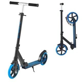 VEVOR Scooter (2 Räder) für Kinder ab 8 Jahren, Cityroller Kinderroller Straßenroller mit höhenverstellbarem Lenker & rutschfestem Deck & faltbarem Rahmen, Tretroller bis zu 100 kg, blau VEVOR Scooter (2 Räder) für Kinder ab 8 Jahren, Cityroller Kinderroller Straßenroller mit höhenverstellbarem Lenker & rutschfestem Deck & faltbarem Rahmen, Tretroller bis zu 100 kg, blau