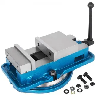 VEVOR Schraubzwingen-Schraubstock 125 mm, Tischschraubstock 125 mm, Bench Clamps 140 mm, Metall Professionelle Gusseisen Schraubstock für Säulenbohrer Breite Backen VEVOR Schraubzwingen-Schraubstock 125 mm, Tischschraubstock 125 mm, Bench Clamps 140 mm, Metall Professionelle Gusseisen Schraubstock für Säulenbohrer Breite Backen