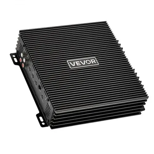 VEVOR Autoverstärker 2-Kanal, Endstufe Klasse AB Überbrückbar, Max. 2 x 300 W an 4 Ohm / 2 x 600 W an 2 Ohm, Hochleistungsverstärker für SUVs Pickups Geländewagen Mehrkanal-Audioverstärker – Bild 8