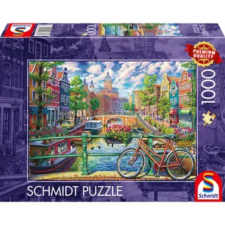 Amsterdamer Grachtenzauber, Puzzle Amsterdamer Grachtenzauber, Puzzle