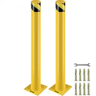 VEVOR 2 Stk. 107 cm Parkplatz-Sicherheitspoller Parkschrankenpfosten, 20 x 20 cm Parkbarriere Parkpfosten, Parkpfosten Verkehrsstraßenröhre Stange, Geeignet für Innen- und Außenbereiche, Parkplätze VEVOR 2 Stk. 107 cm Parkplatz-Sicherheitspoller Parkschrankenpfosten, 20 x 20 cm Parkbarriere Parkpfosten, Parkpfosten Verkehrsstraßenröhre Stange, Geeignet für Innen- und Außenbereiche, Parkplätze