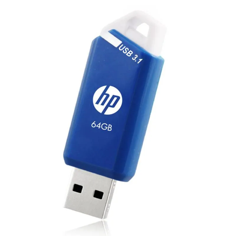 HP x755w USB-Stick 64 GB USB Typ-A 3.2 Gen 1 (3.1 Gen 1) Blau, Weiß – Bild 2