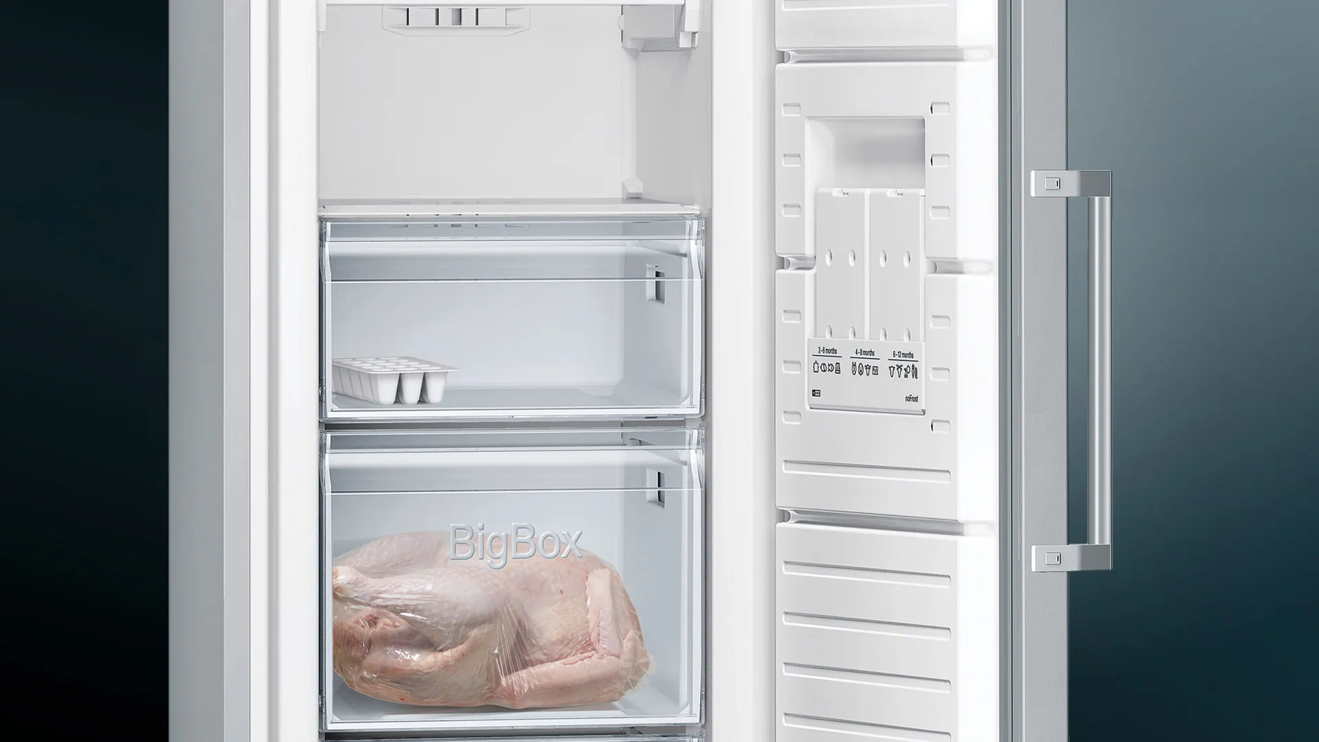 Siemens iQ300 GS36NVIEP Gefriertruhe/Gefrierschrank Freistehend 242 l E Edelstahl – Bild 5