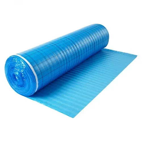 VEVOR Trittschalldämmung, 18,6 m²/Rolle, 3-in-1 3 mm dicke Dämmungunterlage mit Klebeband & Dampfsperre, EPE-Schaum mit blauem PE, Schalldämmung & Geräuschreduzierung, für Laminat-Holzböden – Bild 9