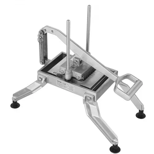 VEVOR Kommerzieller Gemüseschneider, 3/8 & 3/16 Zoll Tomatenschneider, Gemüseschneider aus Edelstahl & Aluminiumlegierung, Manueller Gemüseschneider, für Tomaten, Zwiebeln, Kartoffeln – Bild 8