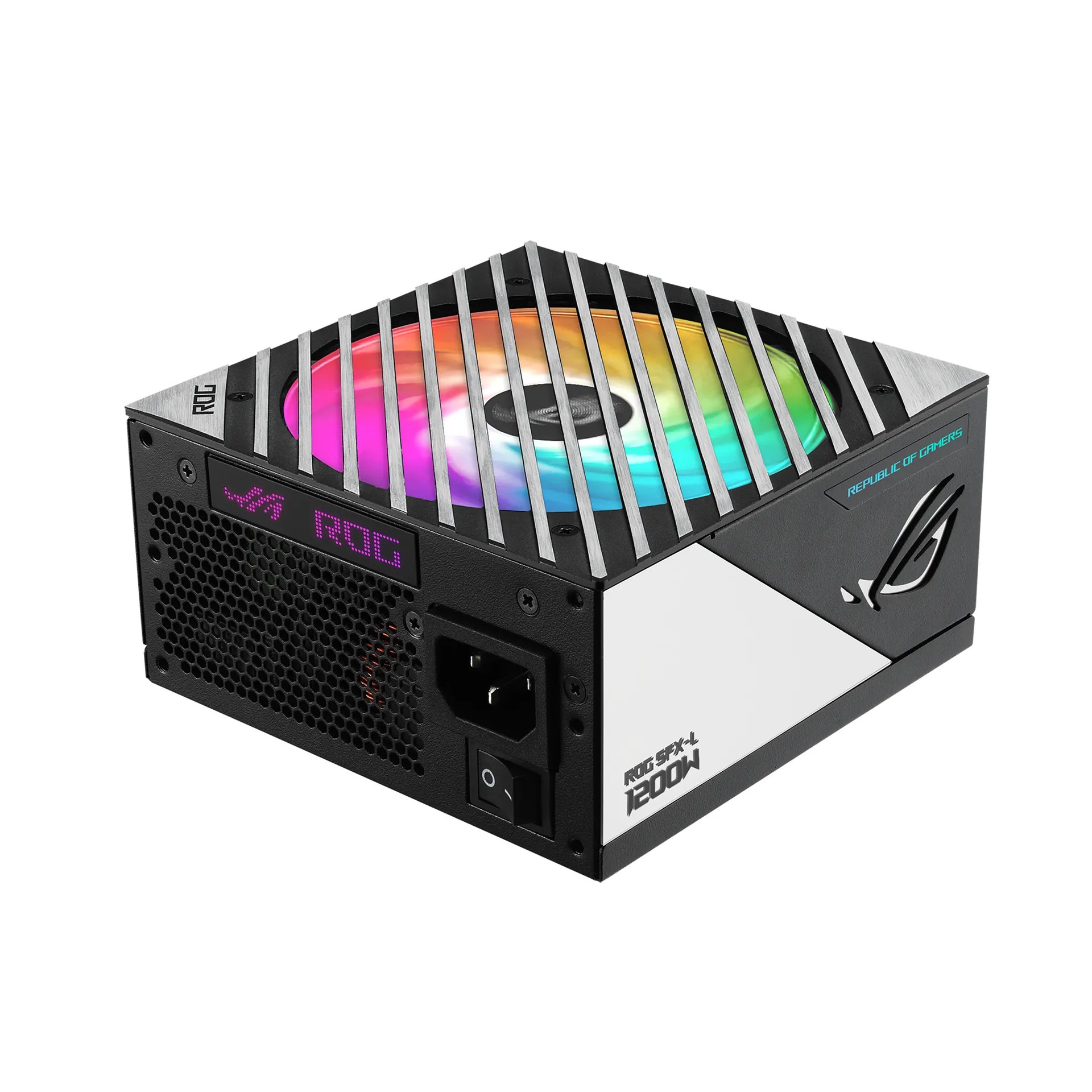 ASUS ROG -LOKI-1200T-SFX-L-GAMING Netzteil 1200 W 20+4 pin ATX Schwarz, Silber – Bild 3