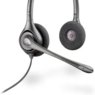 HP Poly H261N Supraplus Binaurales Headset mit Tasche TAA HP Poly H261N Supraplus Binaurales Headset mit Tasche TAA