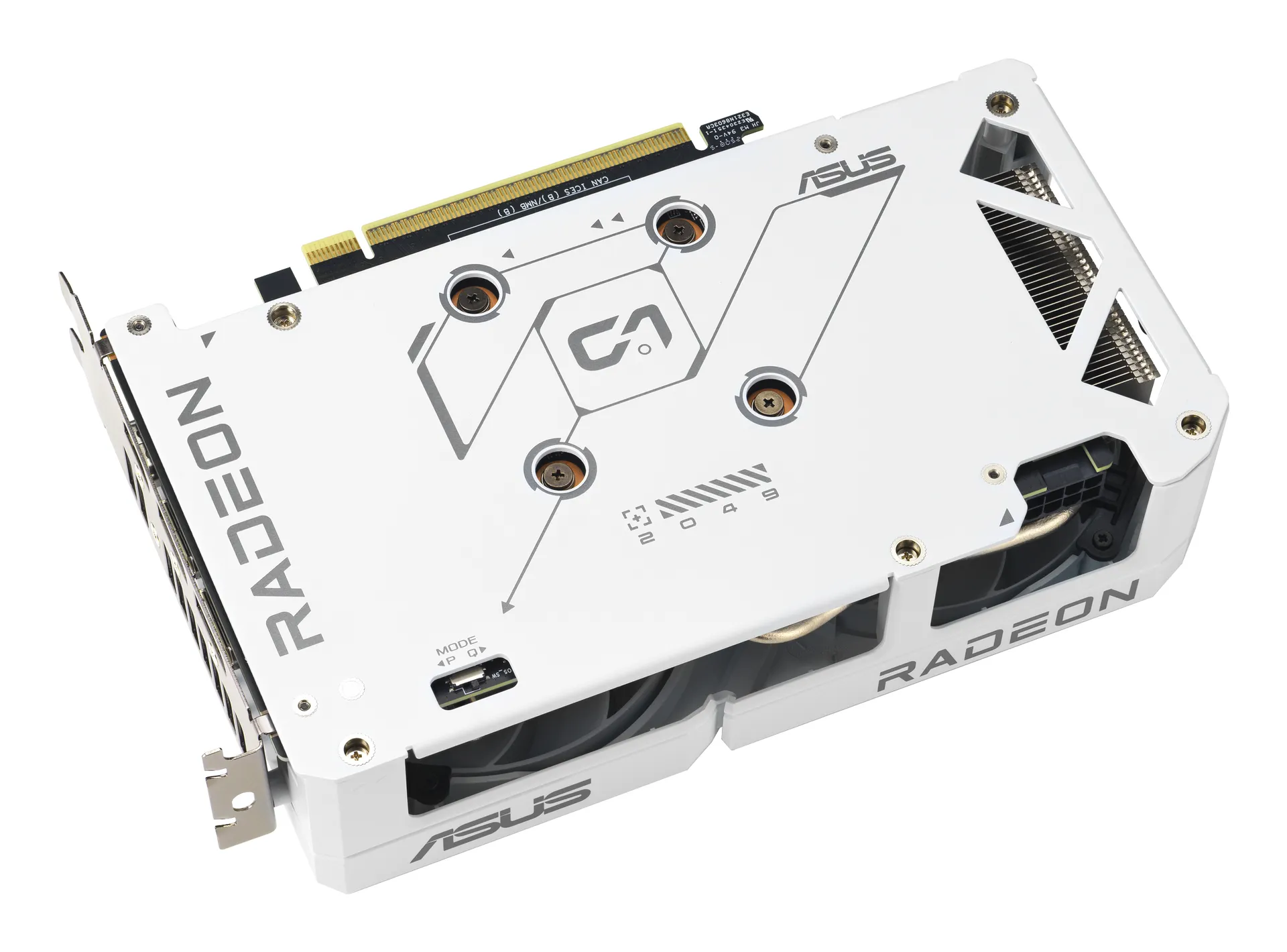 ASUS Dual -RX9060XT-16G-WHITE AMD Radeon RX 9060 XT 16 GB GDDR6 – Bild 6