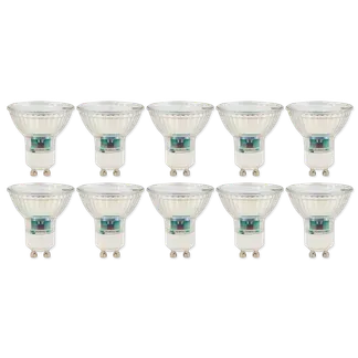 LED-Strahler McShine “SP50-10“, GU10, 5W, 400 lm, warmweiß, 10er-Pack LED-Strahler McShine “SP50-10“, GU10, 5W, 400 lm, warmweiß, 10er-Pack
