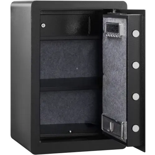 VEVOR Safe Tresor 62 L, Möbeltresor mit Feuerfester Geldtasche, Passwort & Schlüssel & Fingerabdruck Herausnehmbares Regal, Innenschrank, Wandtresor für Bargeld, Schmuck, Dokumente, Wertsache – Bild 9