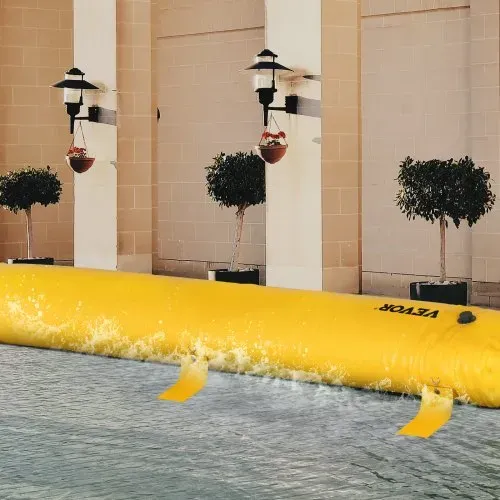 VEVOR Hochwassersperre Hydrobarriere 732 cm Länge x 30 cm Höhe zur Wasserumleitung – Bild 7