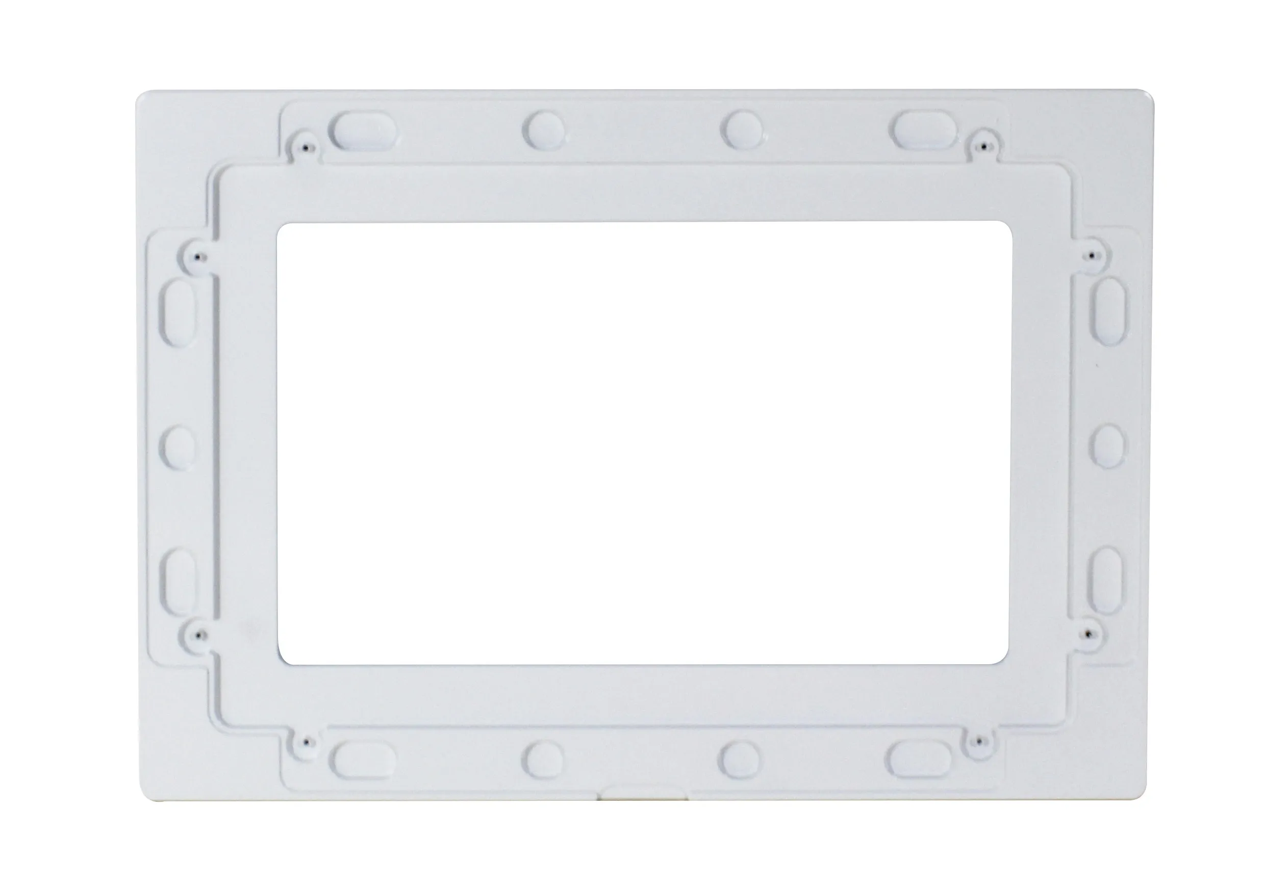 ALLNET Touch Display Tablet 10 Zoll zbh. Blende für Einbaurahmen, weiß breit – Bild 2