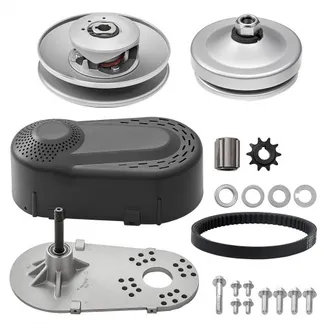 VEVOR Antriebskupplung 2-8 PS Motor, 2000 U/min hochfeste Antriebskupplung mit asymmetrisch gestalteten Rädern und robustem Gummiriemen, stabile und langlebige Kupplung mit komplettem Zubehör VEVOR Antriebskupplung 2-8 PS Motor, 2000 U/min hochfeste Antriebskupplung mit asymmetrisch gestalteten Rädern und robustem Gummiriemen, stabile und langlebige Kupplung mit komplettem Zubehör