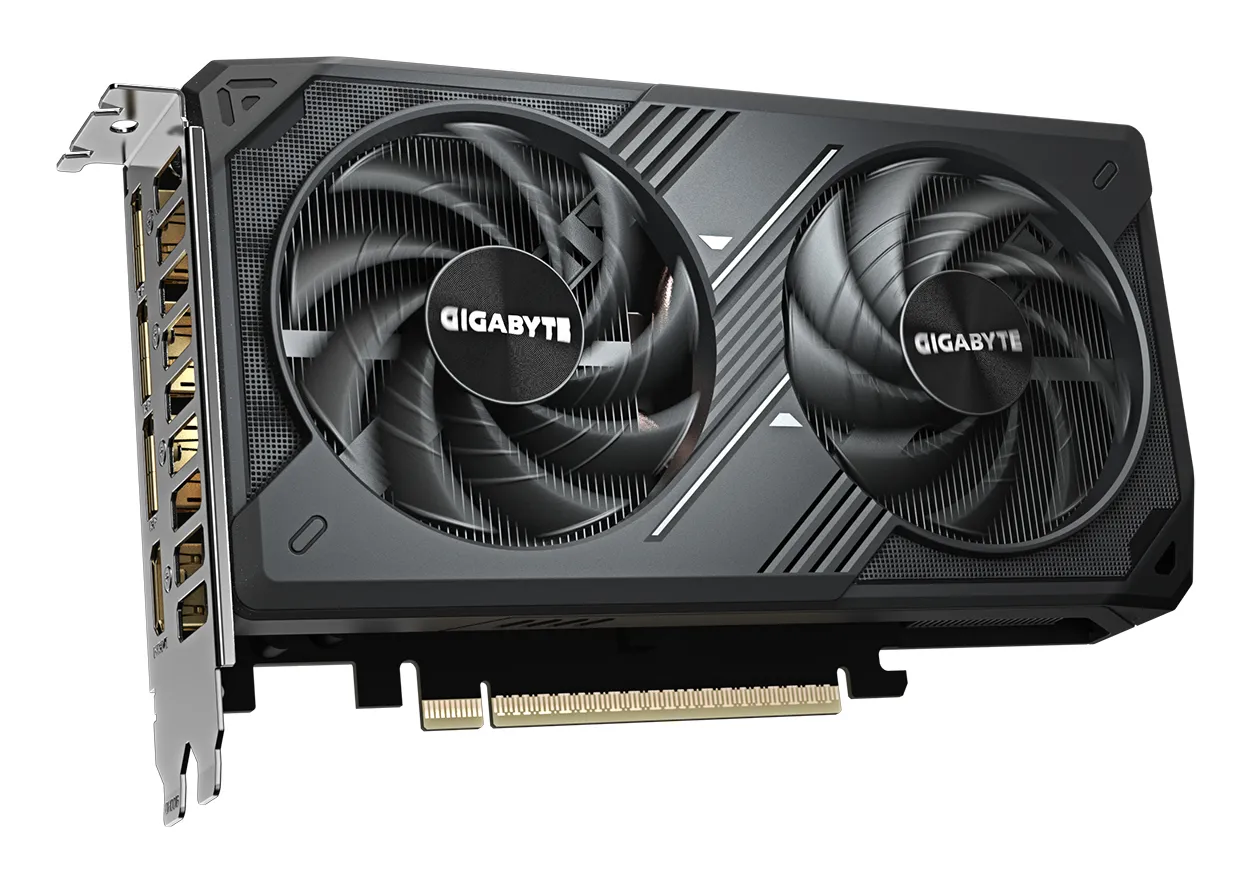 GIGABYTE GeForce RTX 5060 WINDFORCE MAX OC 8G Grafikkarte – 8 GB GDDR7, 128 Bit, PCI-E 5.0, 2512 MHz Kernfrequenz, 3 x DisplayPort, 1 x HDMI, NVIDIA DLSS 4, GV-N5060WF2MAX OC-8GD – Bild 2