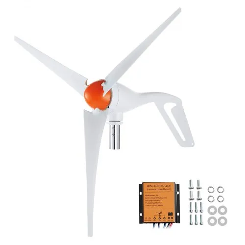 VEVOR 500 W Windkraftanlage 24 V Windgenerator 3-Blatt-Windkraftgenerator mit MPPT-Regler einstellbare Windrichtung und 2,5 m/s Startwindgeschwindigkeit geeignet für Zuhause Bauernhof Wohnmobile Boote VEVOR 500 W Windkraftanlage 24 V Windgenerator 3-Blatt-Windkraftgenerator mit MPPT-Regler einstellbare Windrichtung und 2,5 m/s Startwindgeschwindigkeit geeignet für Zuhause Bauernhof Wohnmobile Boote