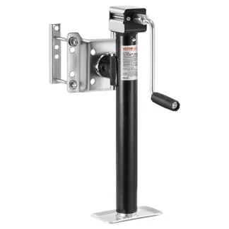 VEVOR Anhängerheber, 2267 kg dynamische Tragkraft, Anhängerstütze, Reiseanhänger, Ausdrehstütze, 365 mm Hebeständer mit Griff für Wohnwagenanhänger, Pferdeanhänger, Nutzanhänger und Yachtanhänger VEVOR Anhängerheber, 2267 kg dynamische Tragkraft, Anhängerstütze, Reiseanhänger, Ausdrehstütze, 365 mm Hebeständer mit Griff für Wohnwagenanhänger, Pferdeanhänger, Nutzanhänger und Yachtanhänger