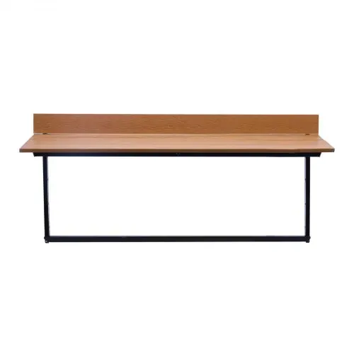VEVOR Balkon-Hängetisch, 1000x345mm, klappbarer Balkonhängetisch, Klapptisch für Geländer im Freien, 5-stufig verstellbar, passend für Geländer von 1 bis 3,7 Zoll, Serviertisch für Terrasse und Deck – Bild 9