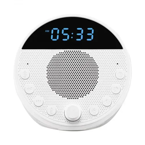 VEVOR Einschlafhilfe, White Noise Machine, 18 Musktitel, 7-farbiges Nachtlicht, 6-in-1-Soundmaschine mit weißem Rauschen & zwei Alarmen, APP, automatischer Abschalttimer & Speicherfunktion – Bild 8